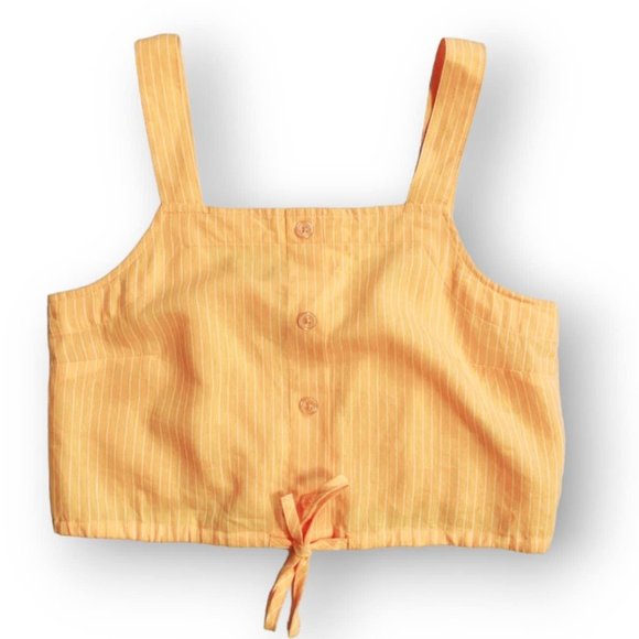 Women crop top soft orange size XXL - Picture 8 of 9